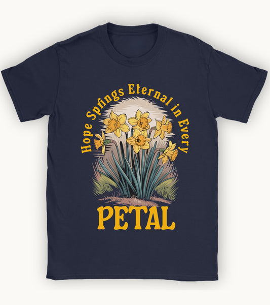 Hope springs eternal in every patel t-shirt.