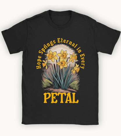Hope springs eternal in every patel t-shirt.