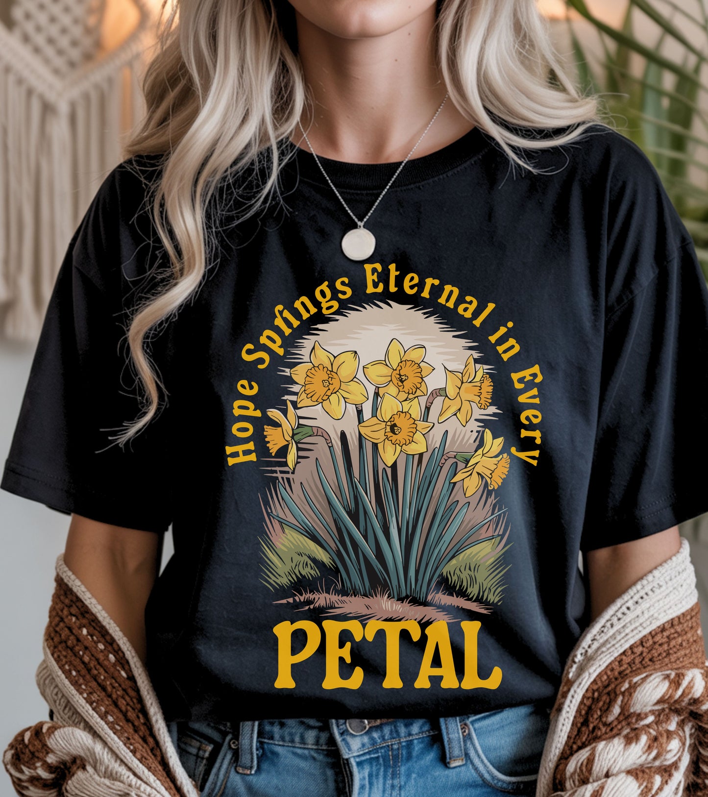 Hope springs eternal in every patel t-shirt.