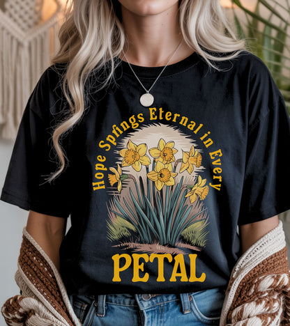 Hope springs eternal in every patel t-shirt.