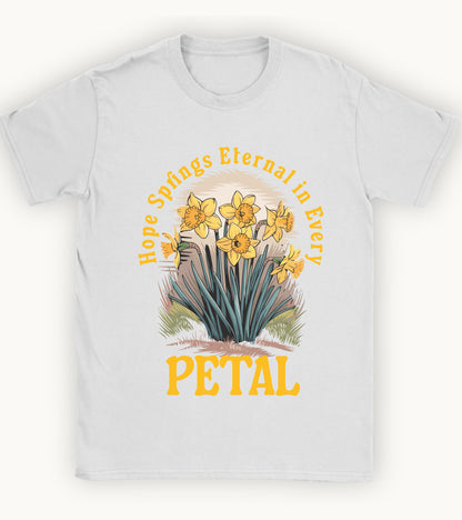 Hope springs eternal in every patel t-shirt.