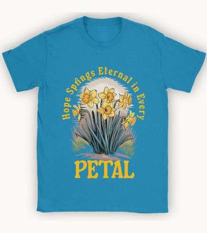 Hope springs eternal in every patel t-shirt.