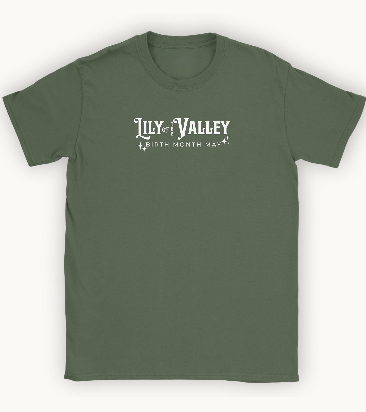 Lily of the Valley, birth month may flower T-shirt