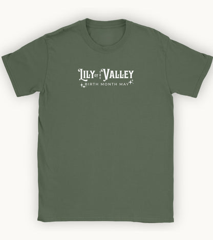 Lily of the Valley, birth month may flower T-shirt