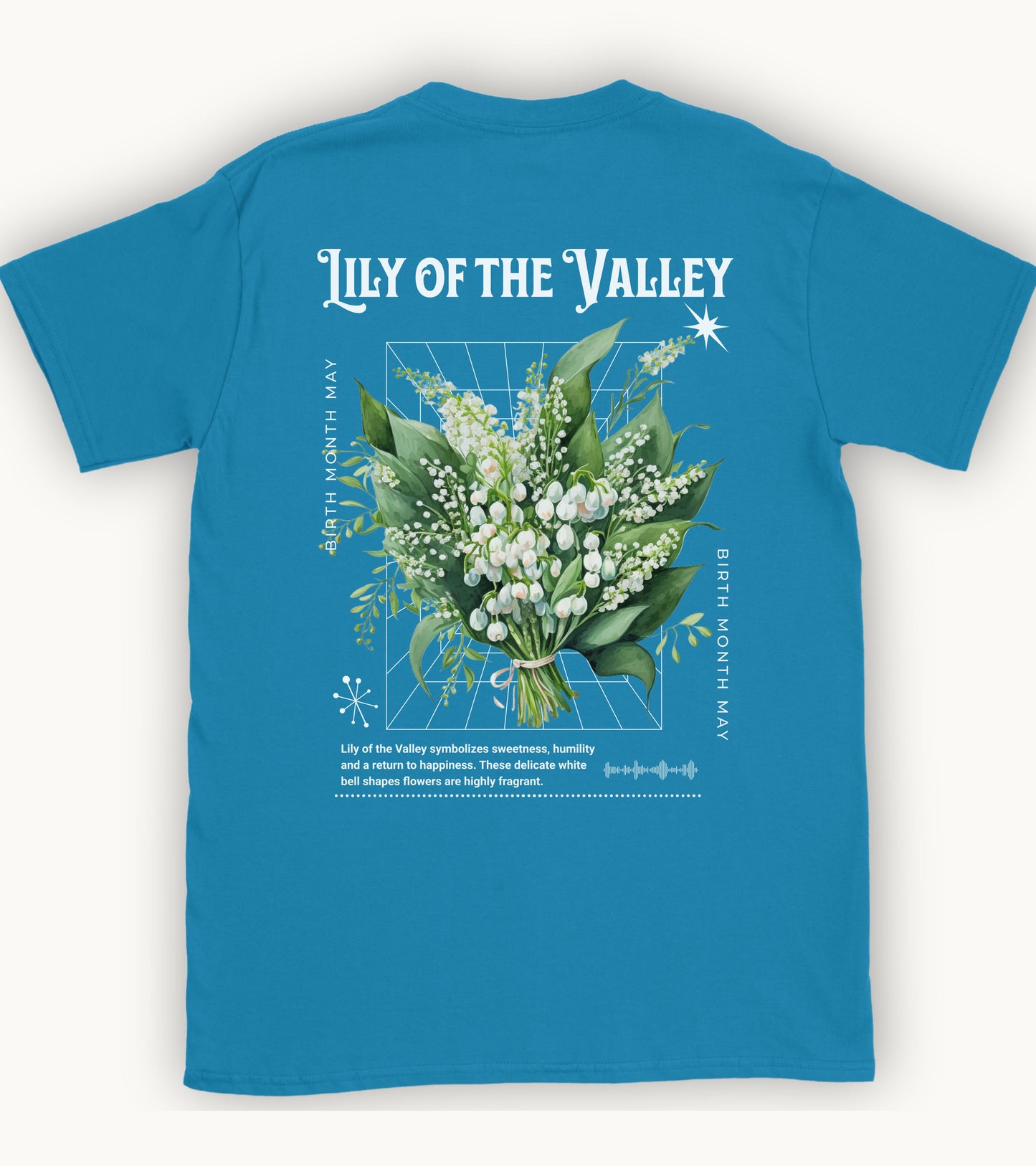 Lily of the Valley, birth month may flower T-shirt