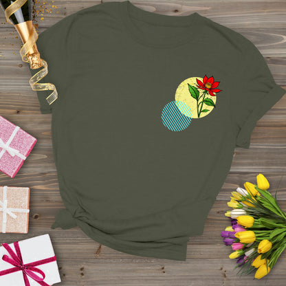 Holy, birth month december flower T-shirt