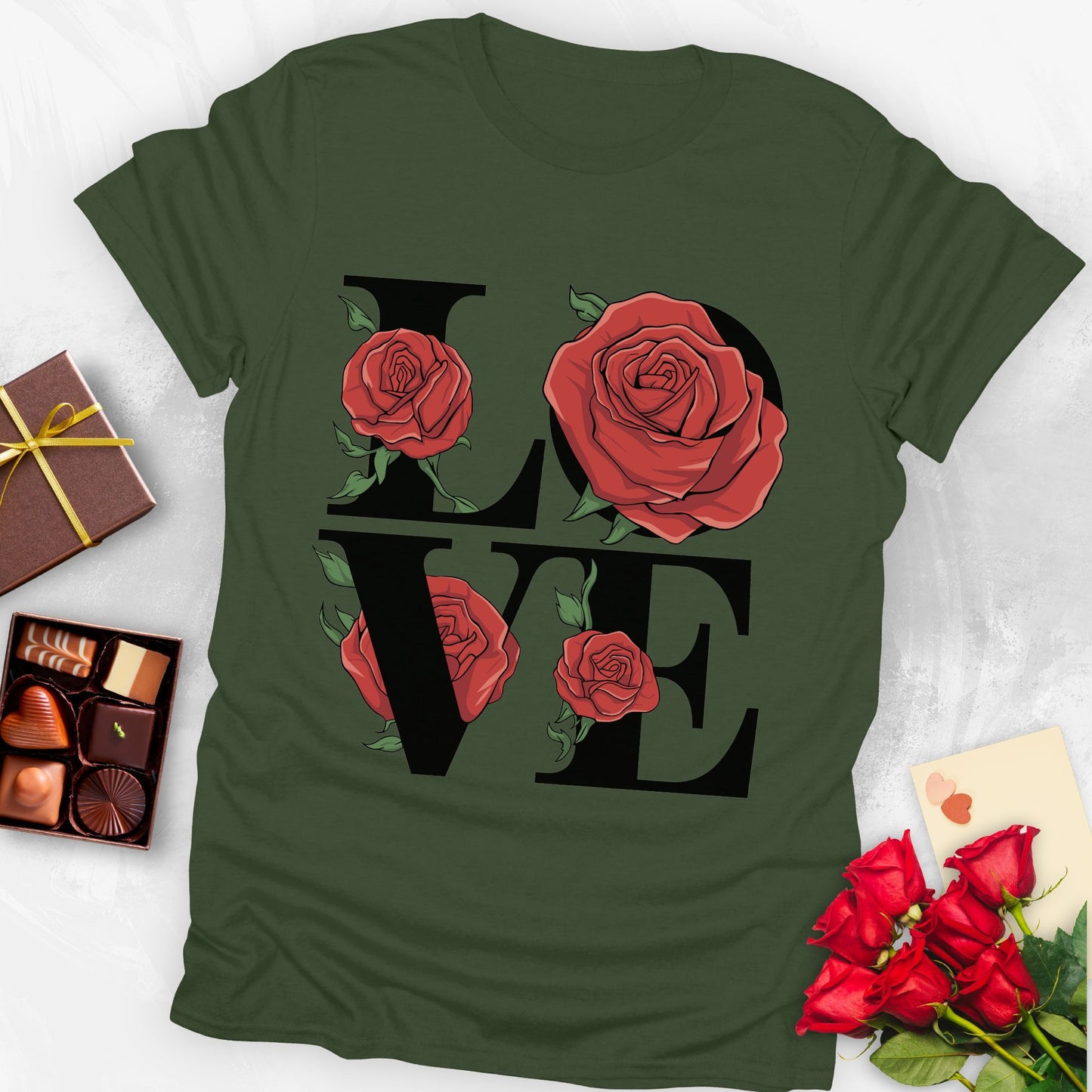 Love Rose t-shirt.