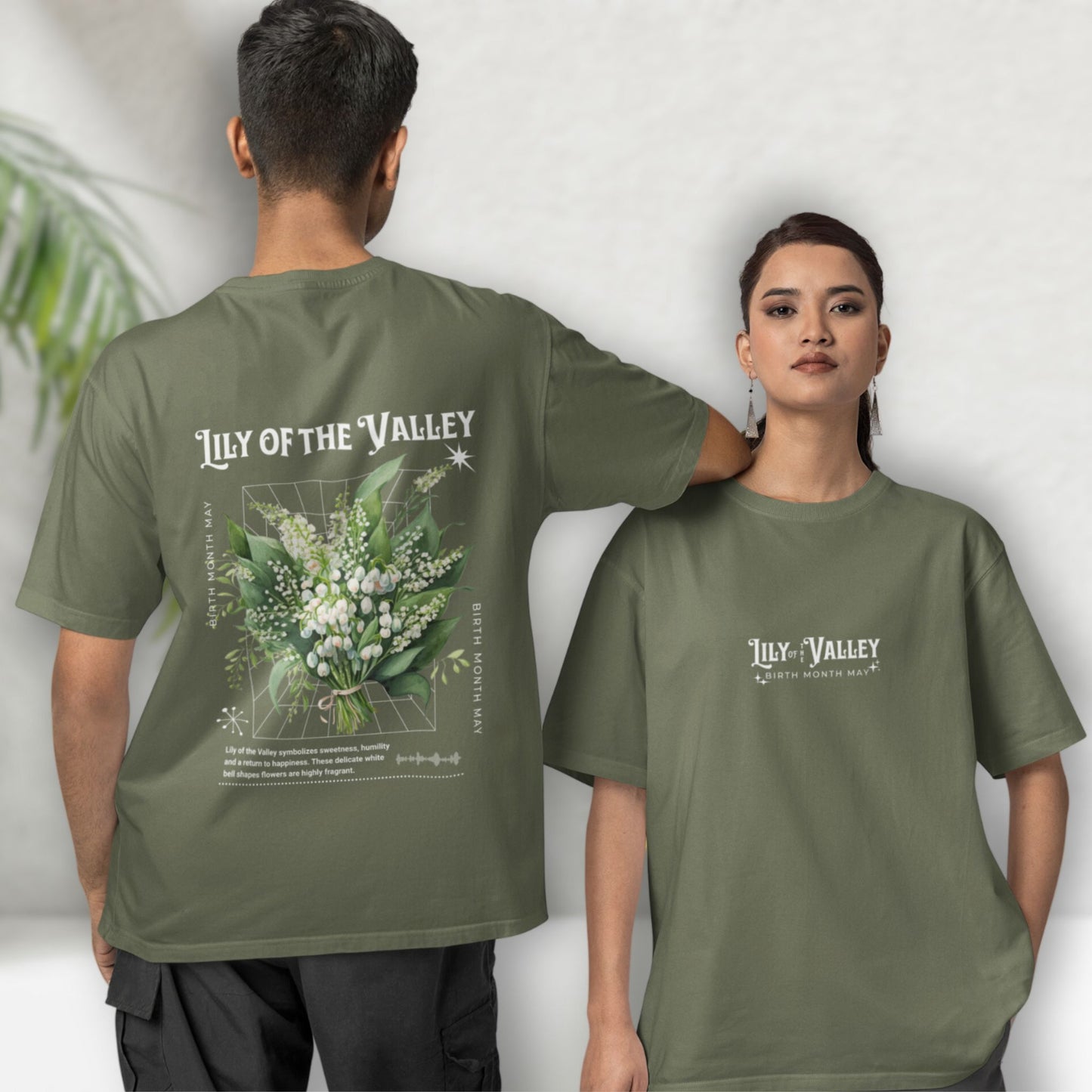 Lily of the Valley, birth month may flower T-shirt