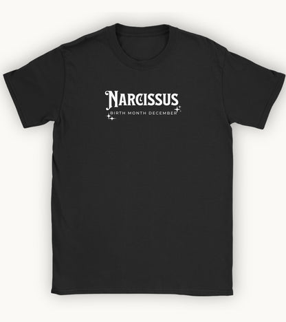 Narcissus, birth month December flower T-shirt
