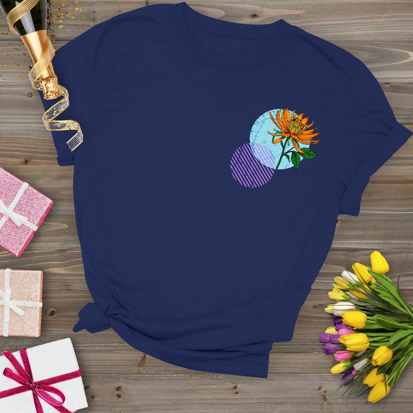 Honey Suckle, birth month june flower T-shirt