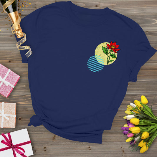 Holy, birth month december flower T-shirt