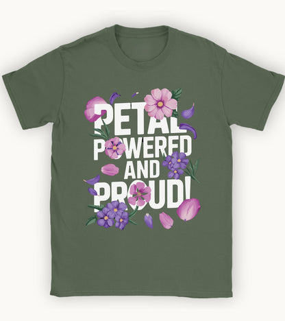 Petal powered and proud.