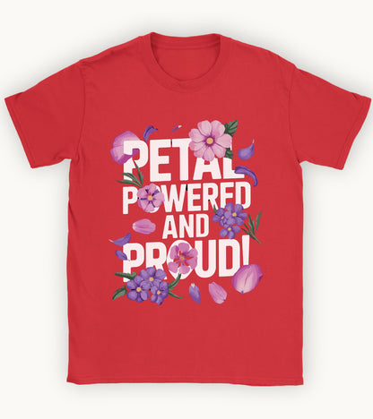Petal powered and proud.
