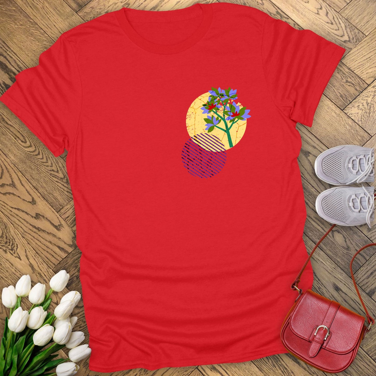Primrose, birth month february flower T-shirt.