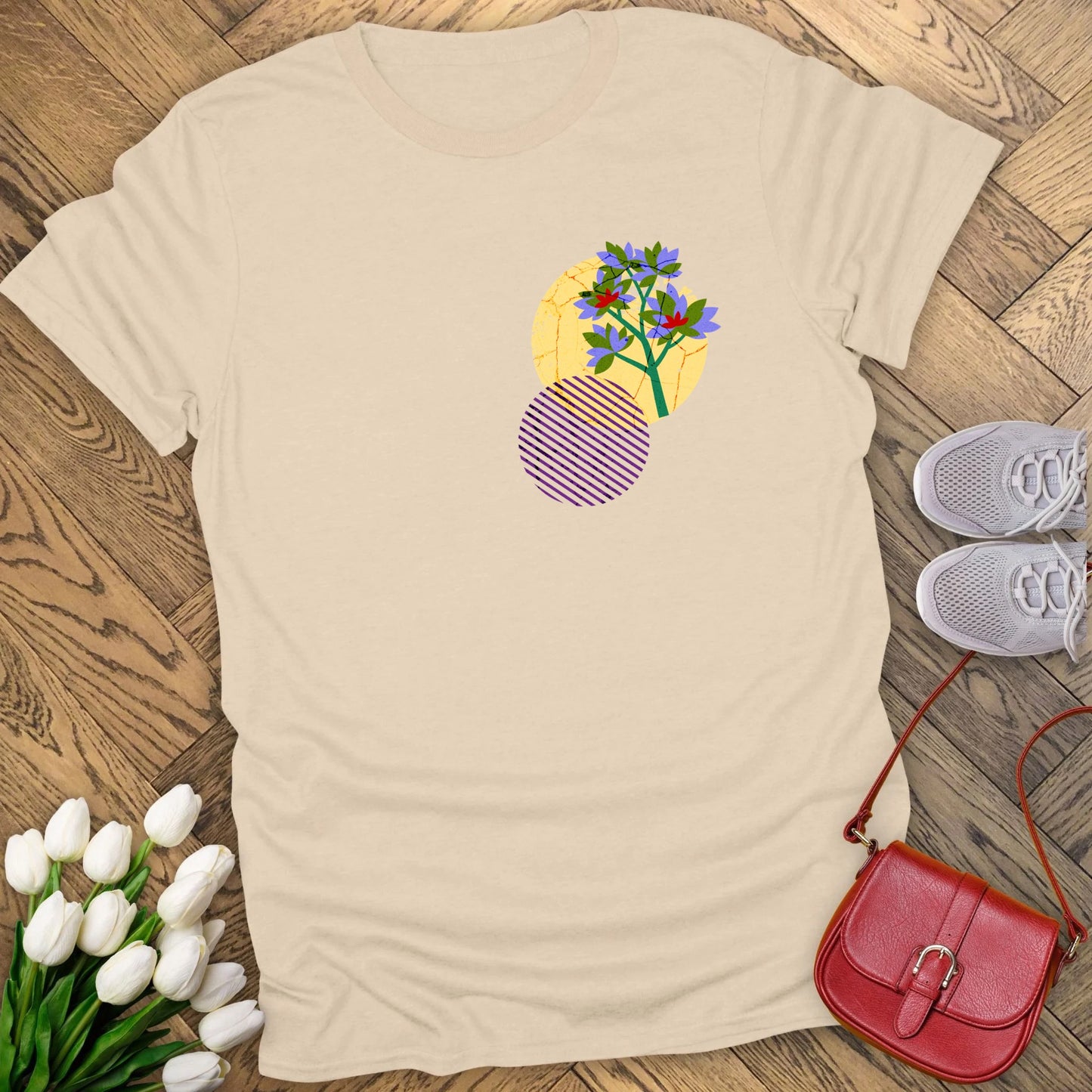 Primrose, birth month february flower T-shirt.