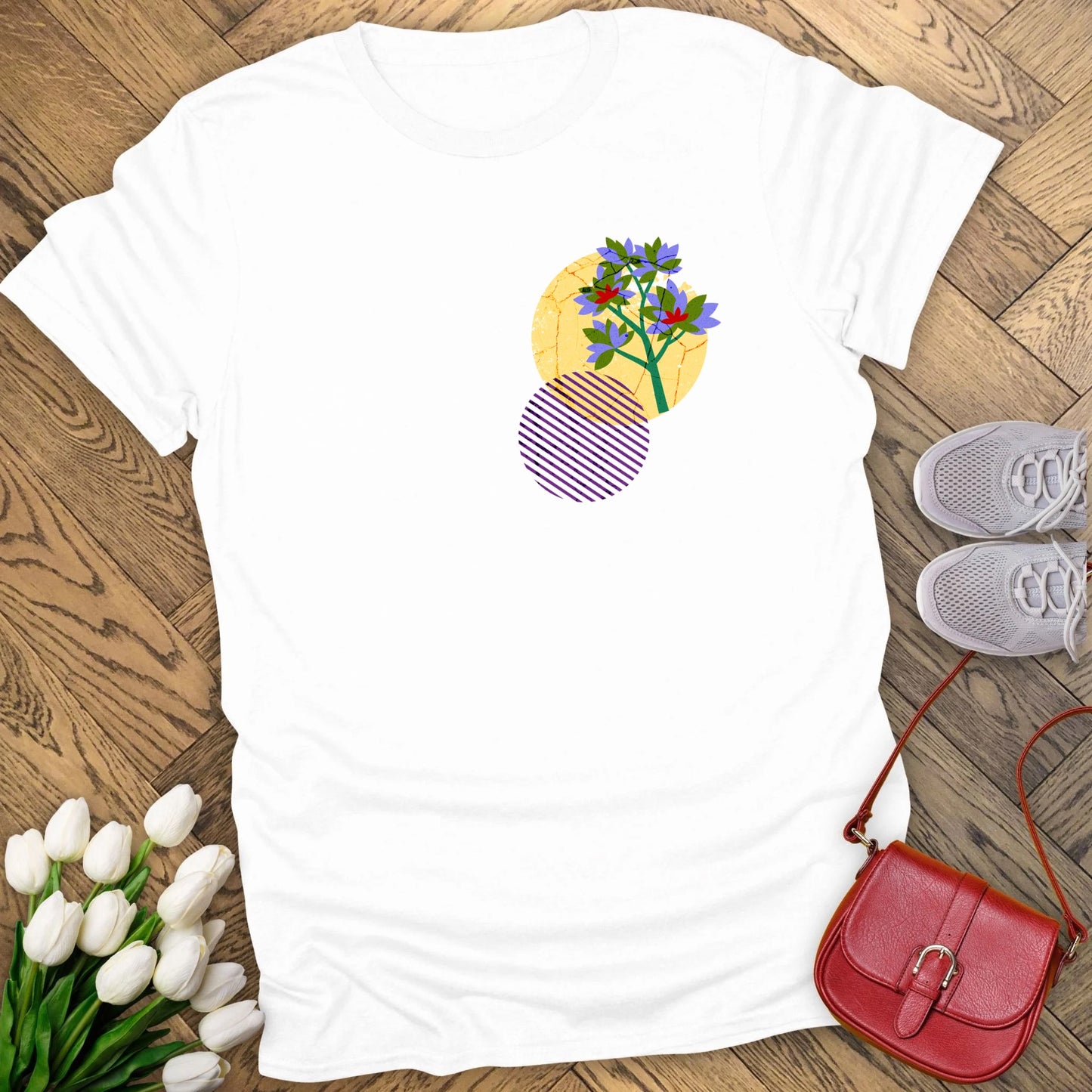 Primrose, birth month february flower T-shirt.