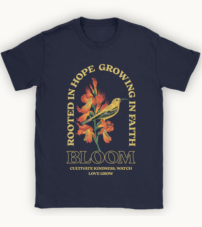 Rooted in hope t-shirt.