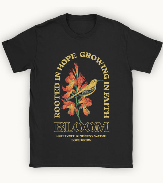 Rooted in hope t-shirt.