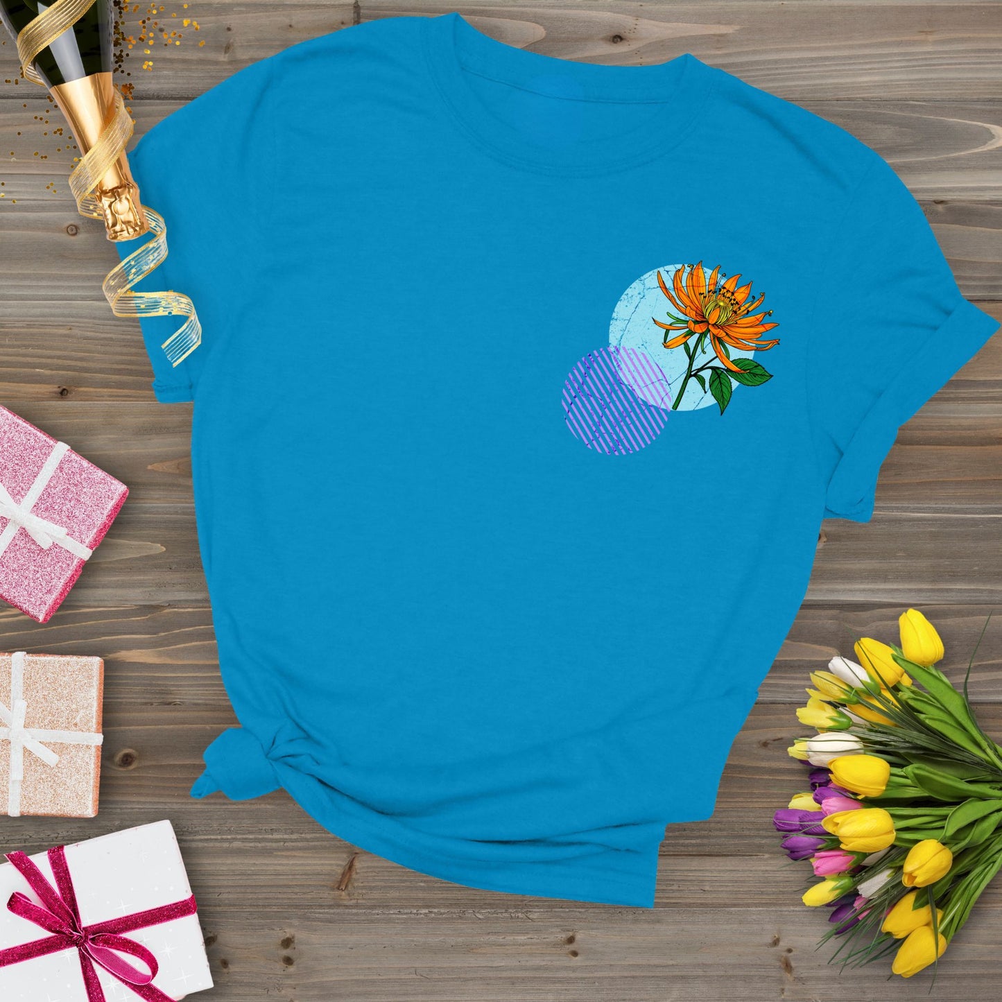 Honey Suckle, birth month june flower T-shirt
