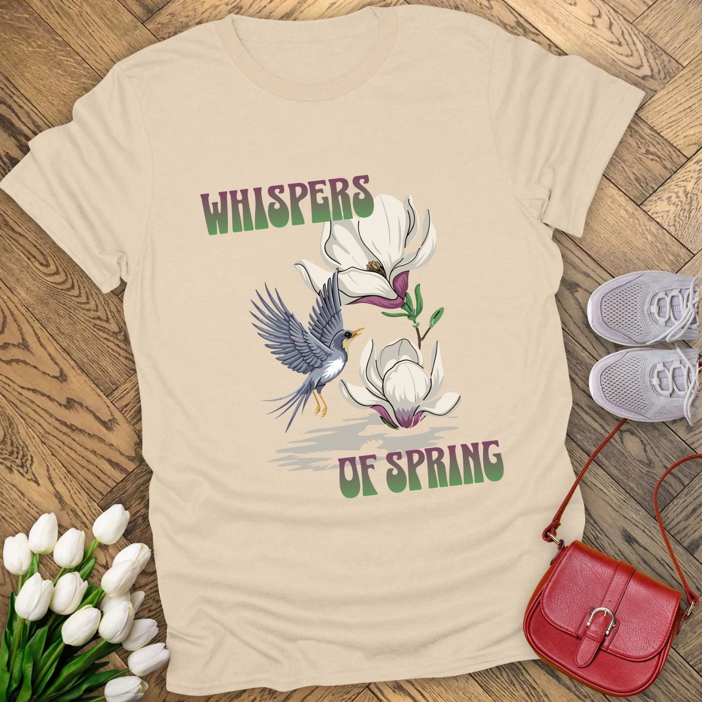 Whispers of spring t-shirt.