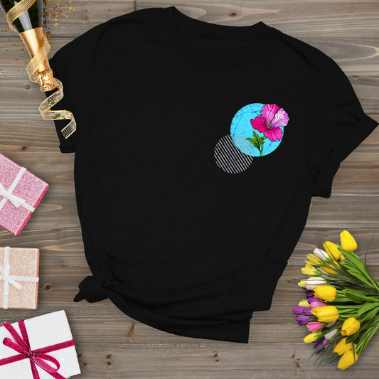 Sweet Pea, birth month April flower T-shirt
