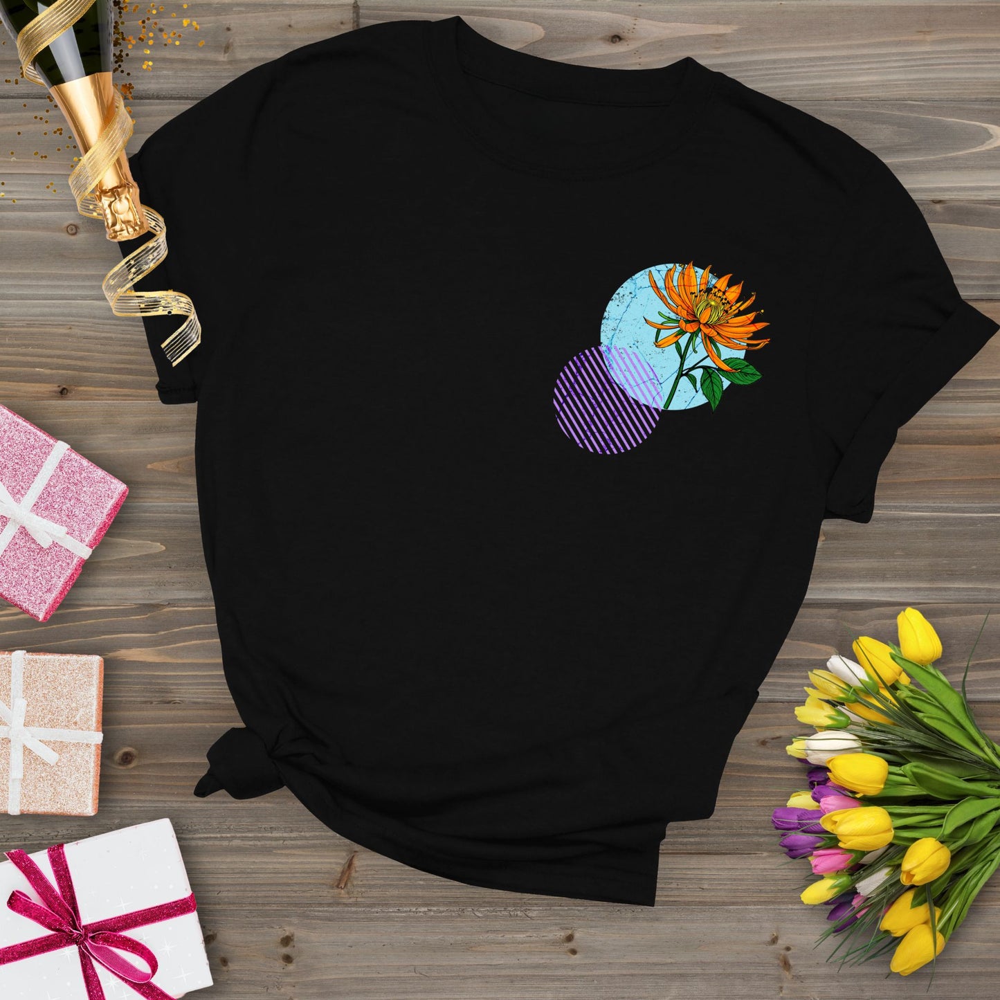 Honey Suckle, birth month june flower T-shirt