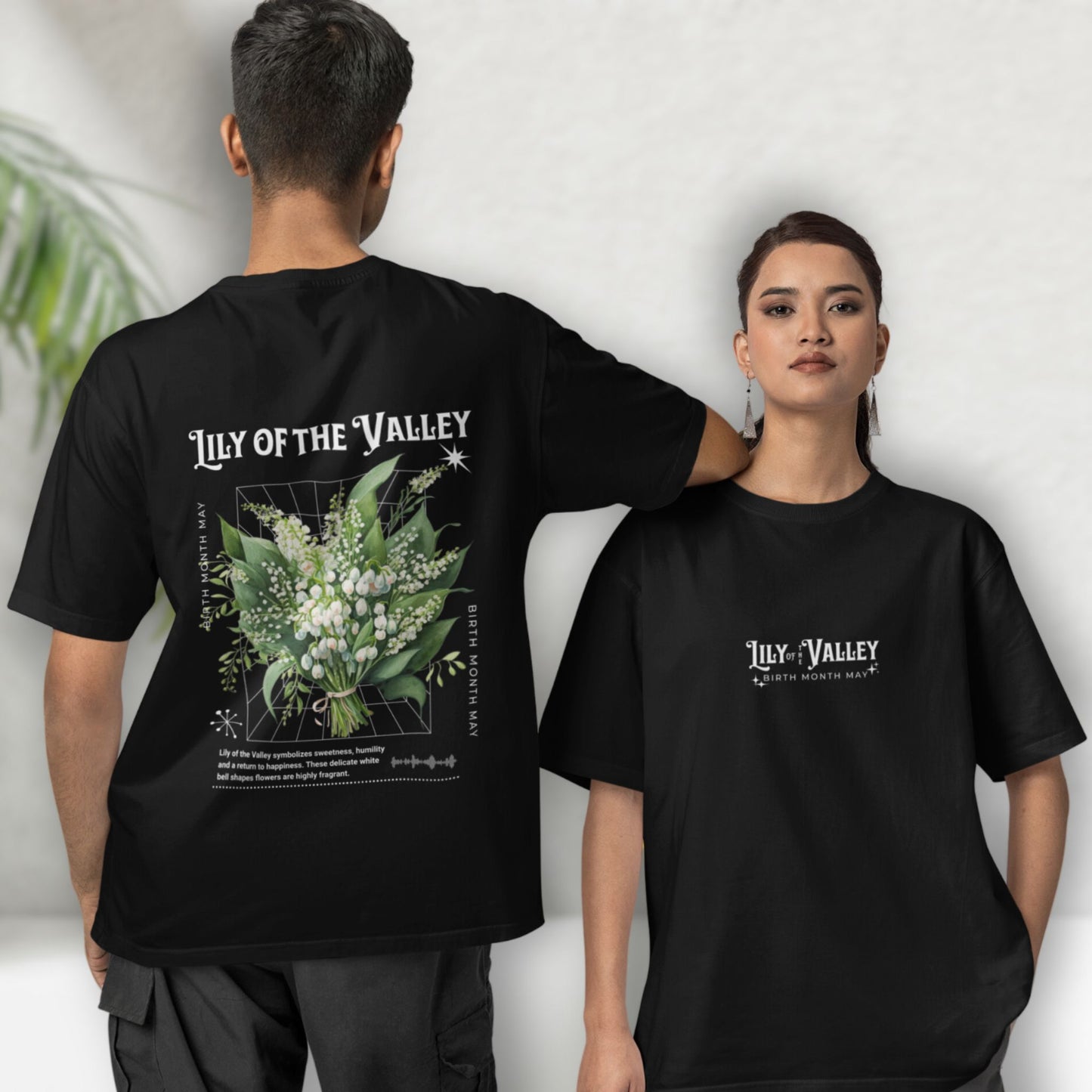 Lily of the Valley, birth month may flower T-shirt
