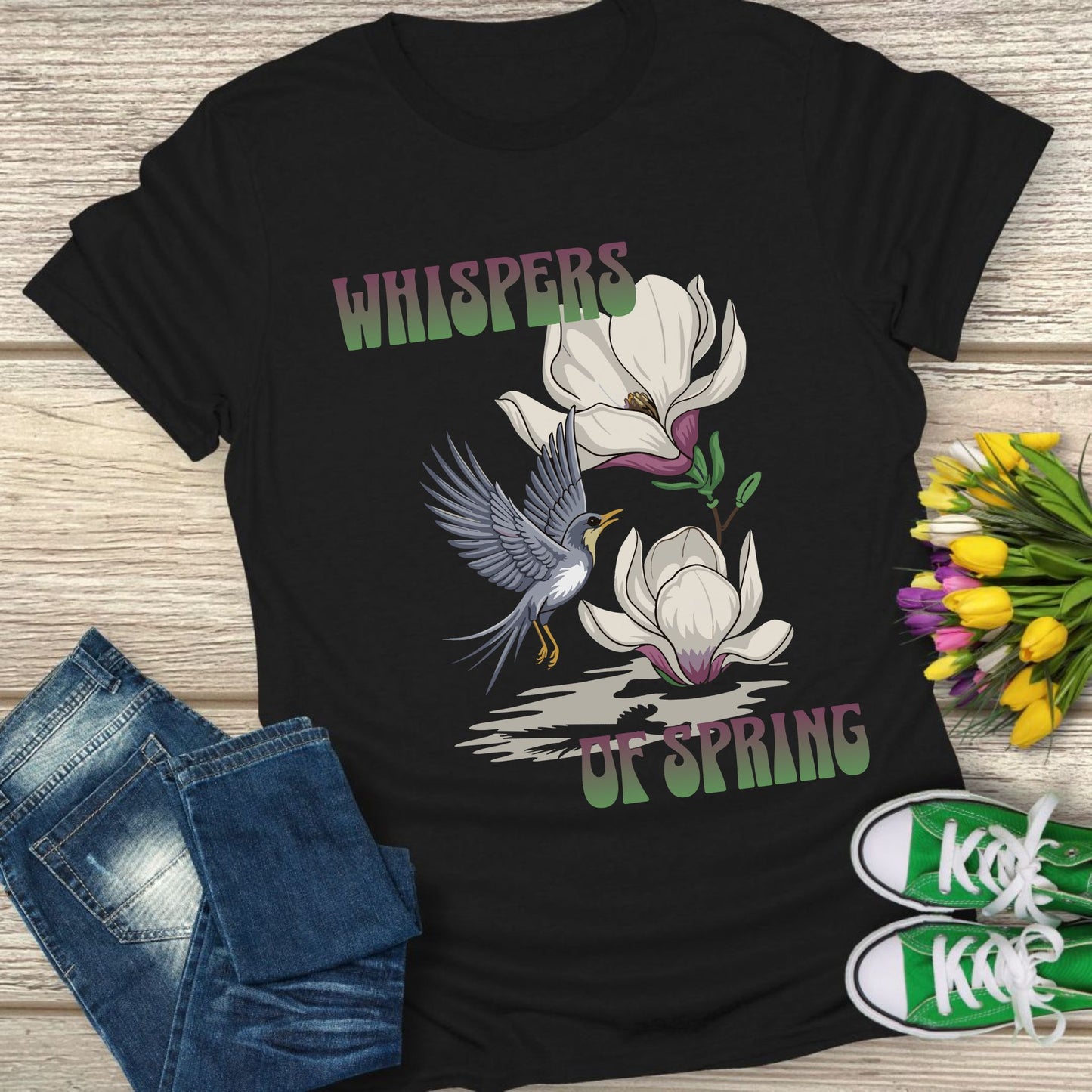 Whispers of spring t-shirt.