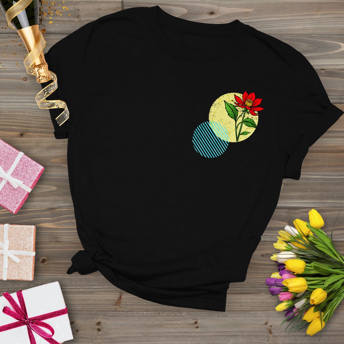 Holy, birth month december flower T-shirt