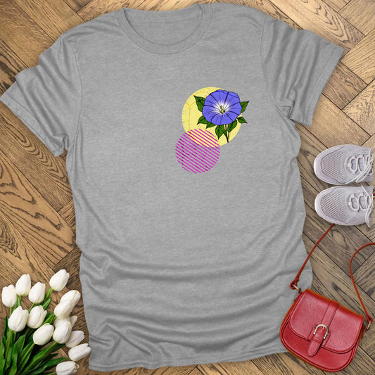 Morning Glory, birth month september flower T-shirt