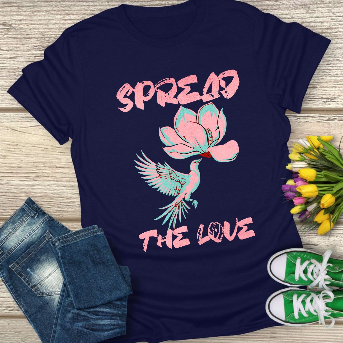 Spread the love t-shirt.