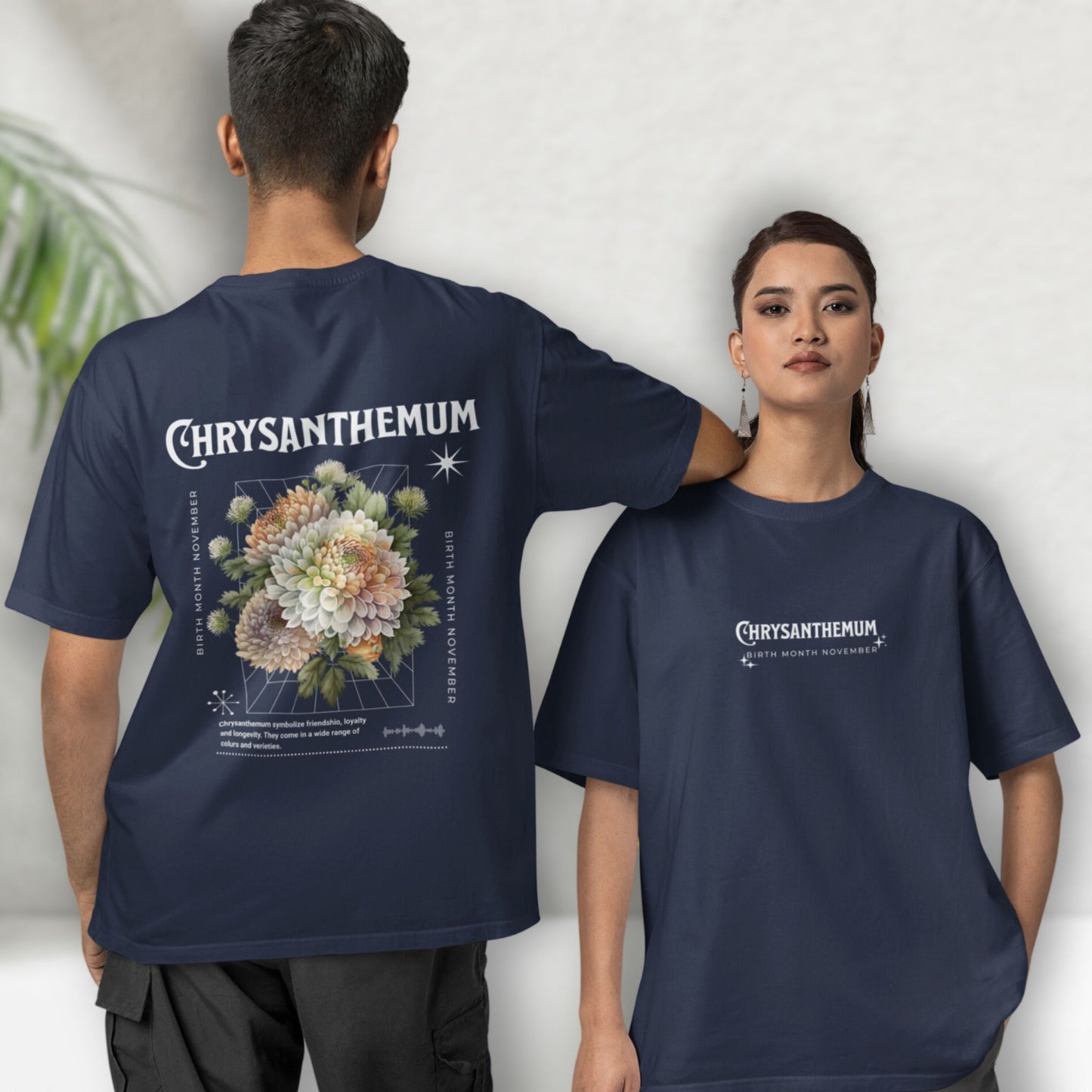 Chrysanthemum, birth month November flower 2 T-shirt