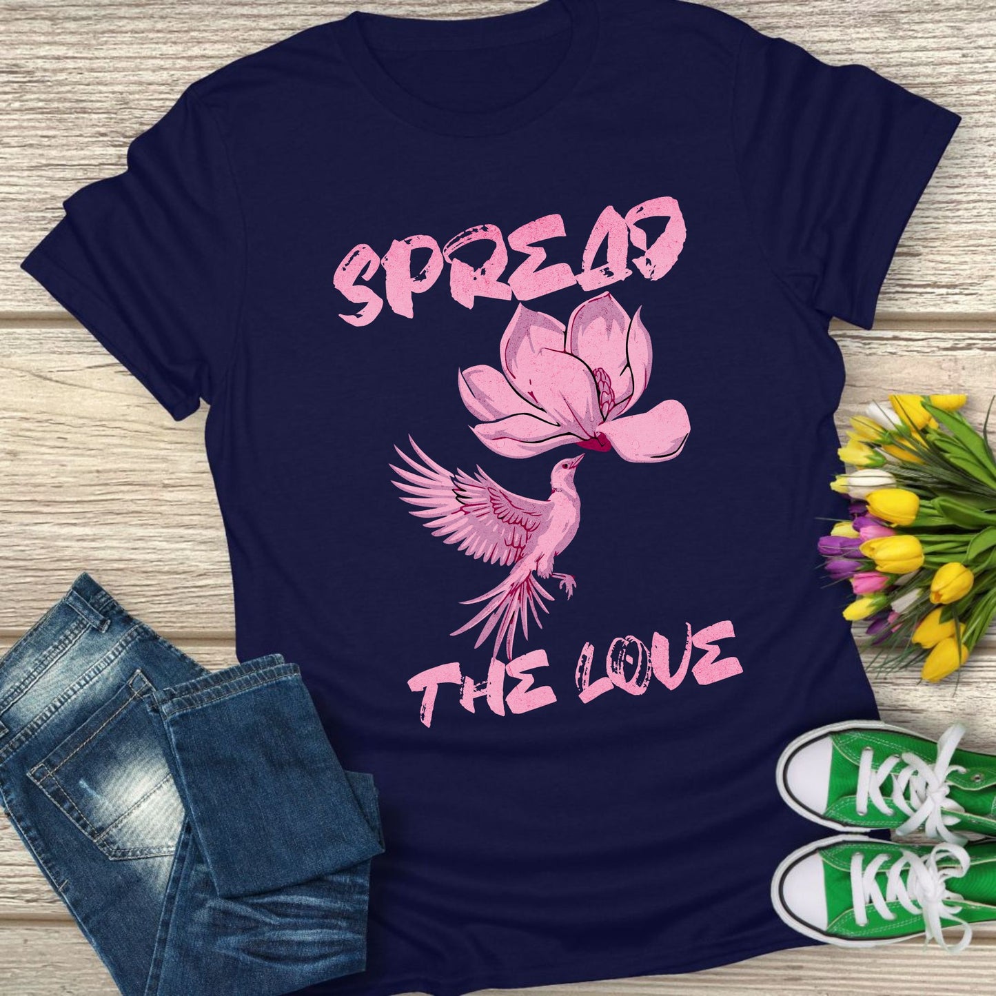 Spread the love t-shirt.