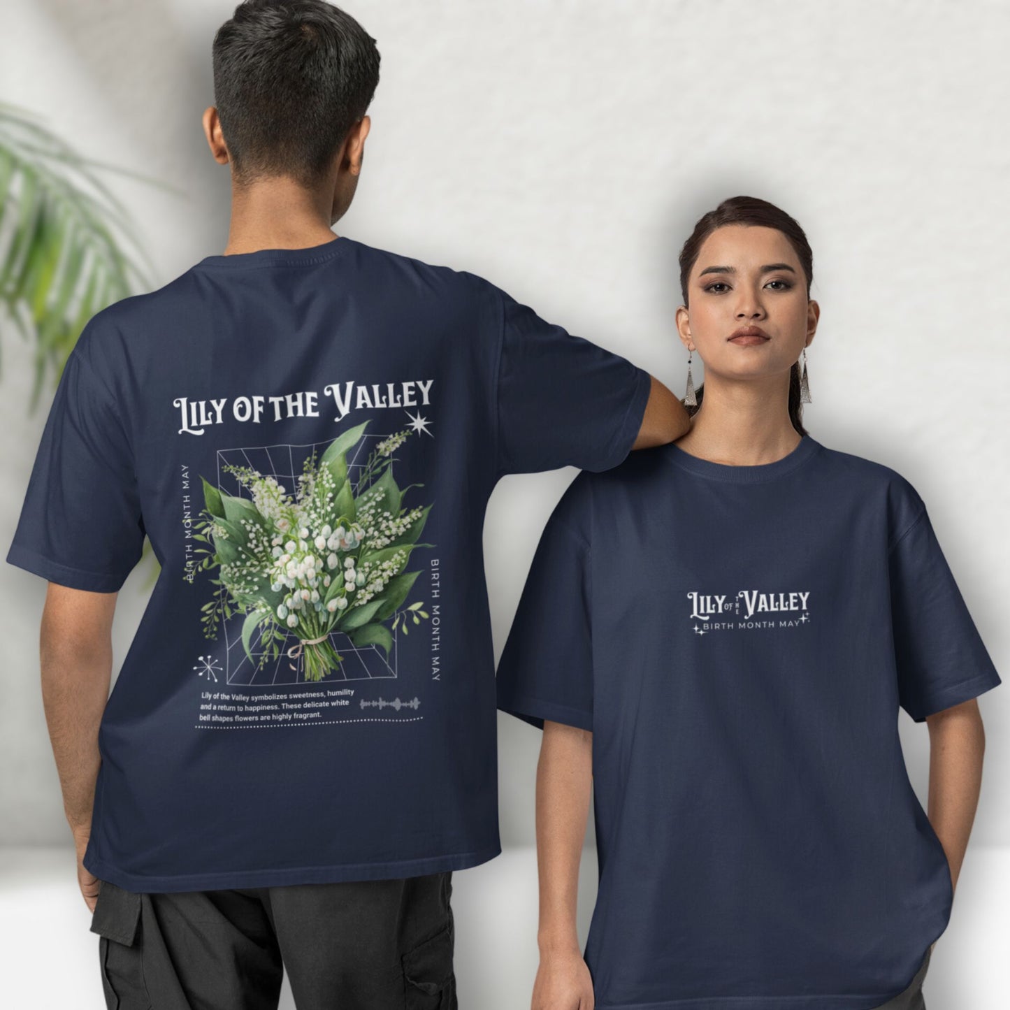Lily of the Valley, birth month may flower T-shirt