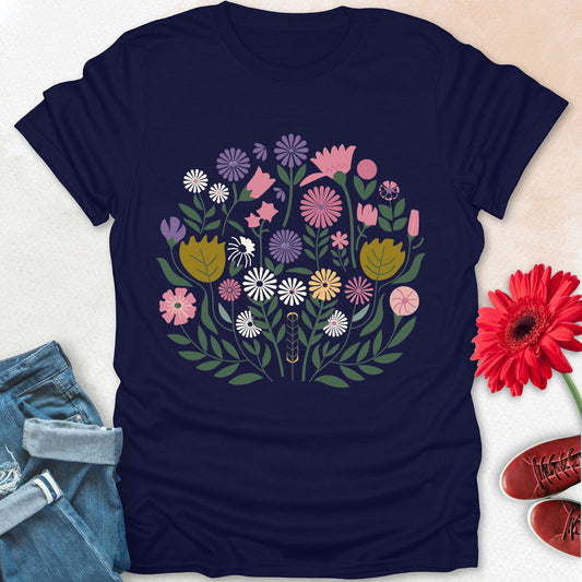 Wildflower bunch t-shirt.