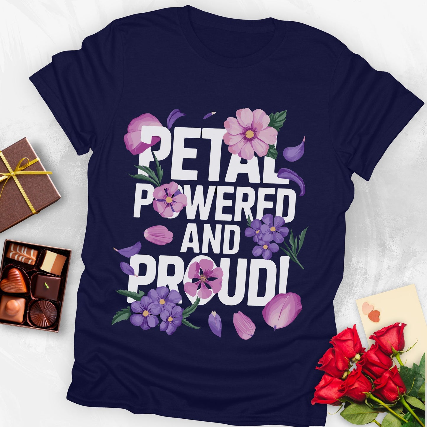Petal powered and proud T-shirt