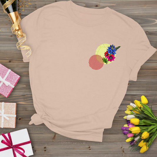 Delphinium, birth month july flower T-shirt