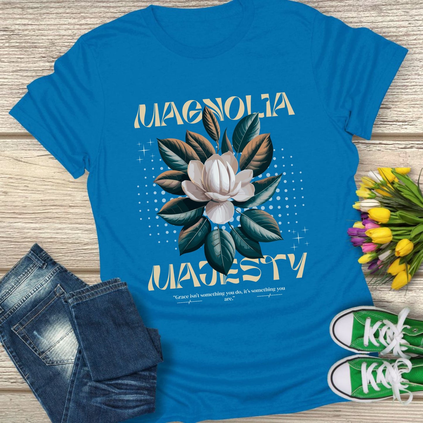 Magnolia Majesty t-shirt.