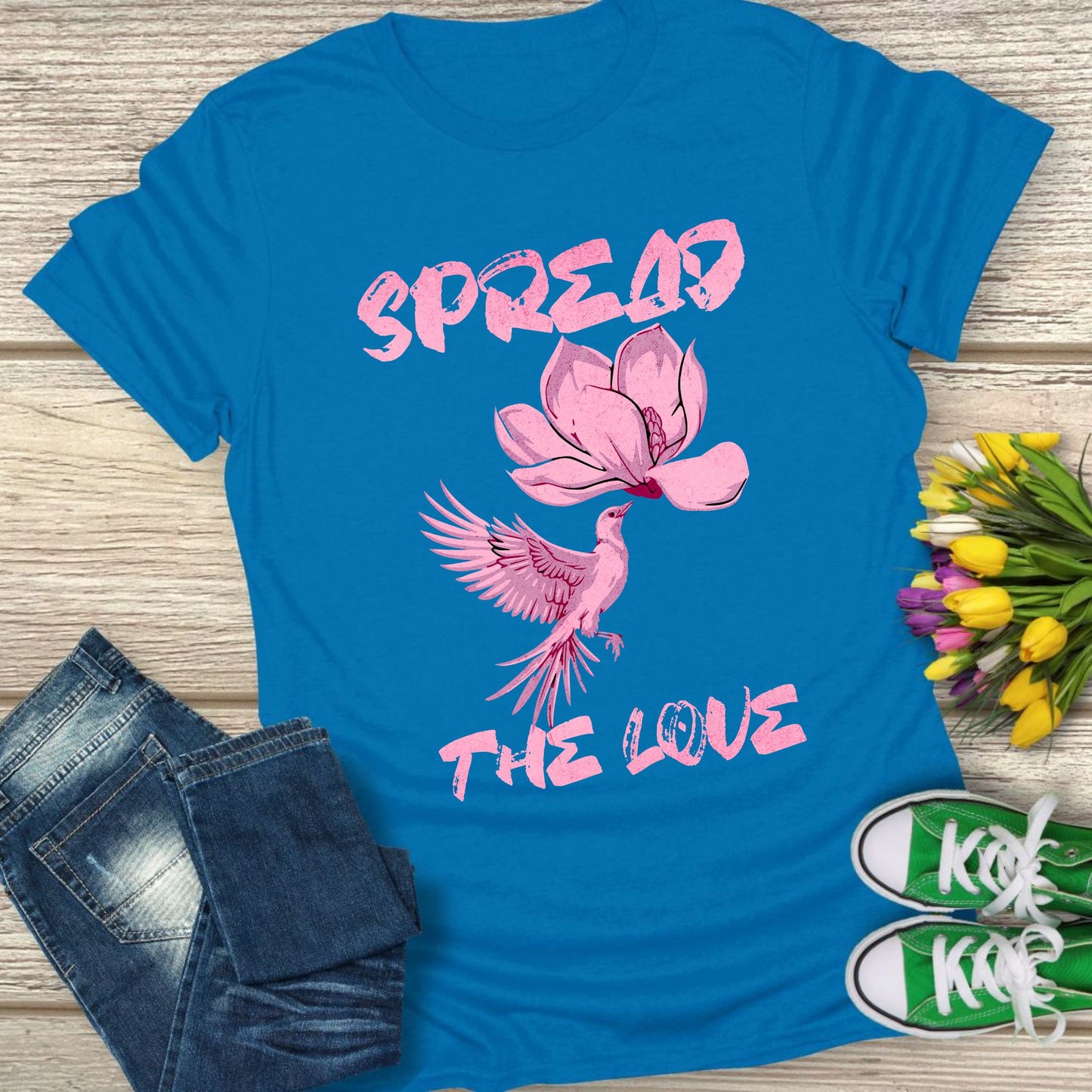 Spread the love t-shirt.