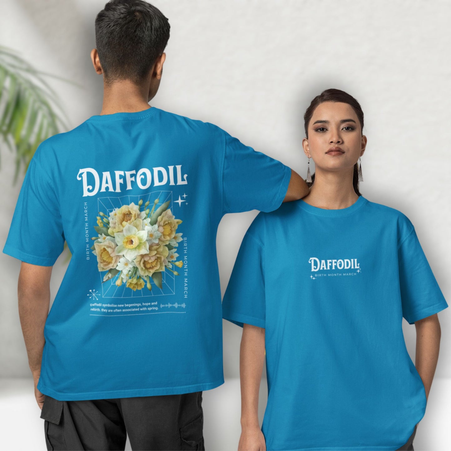Daffodil, birth month march flower T-shirt