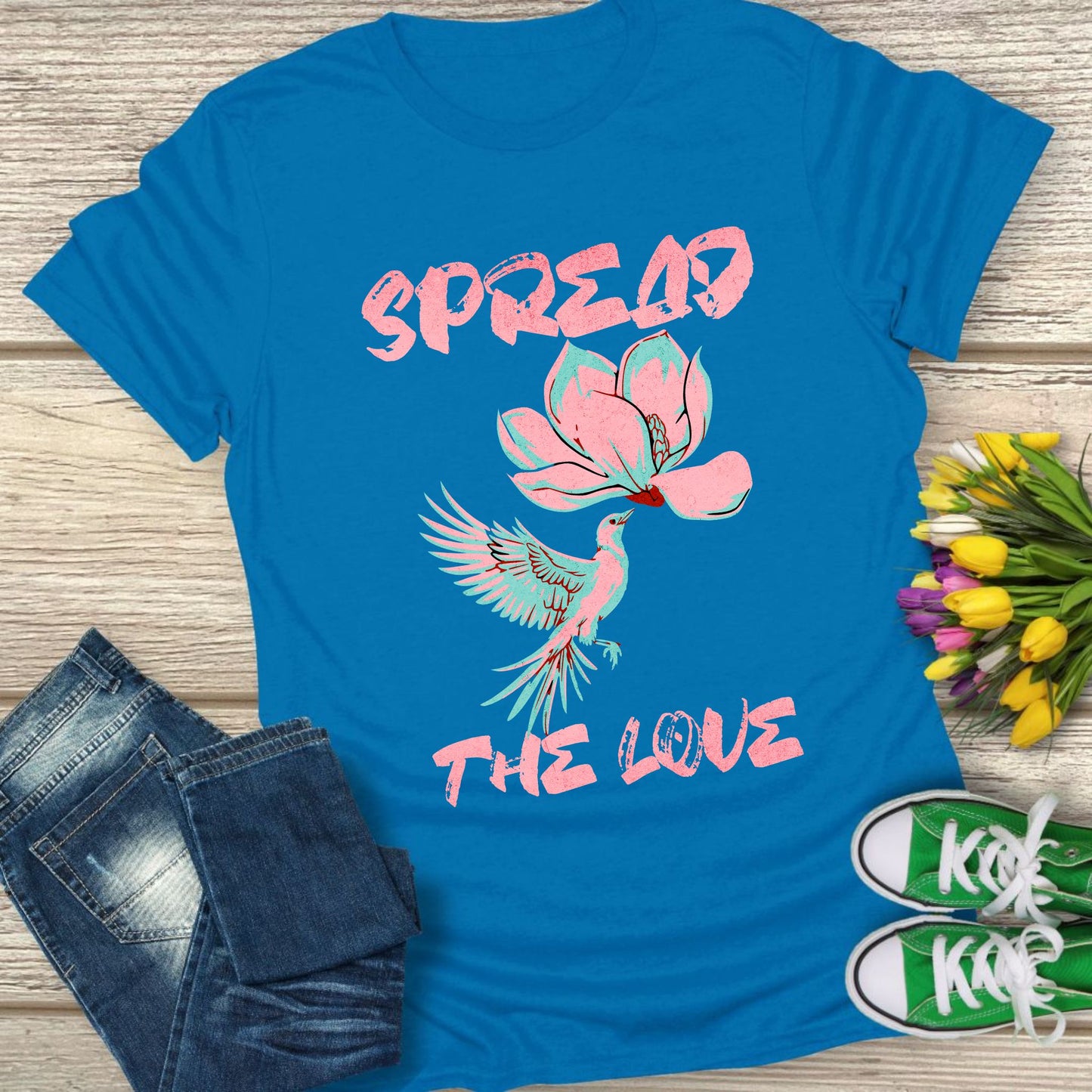 Spread the love t-shirt.