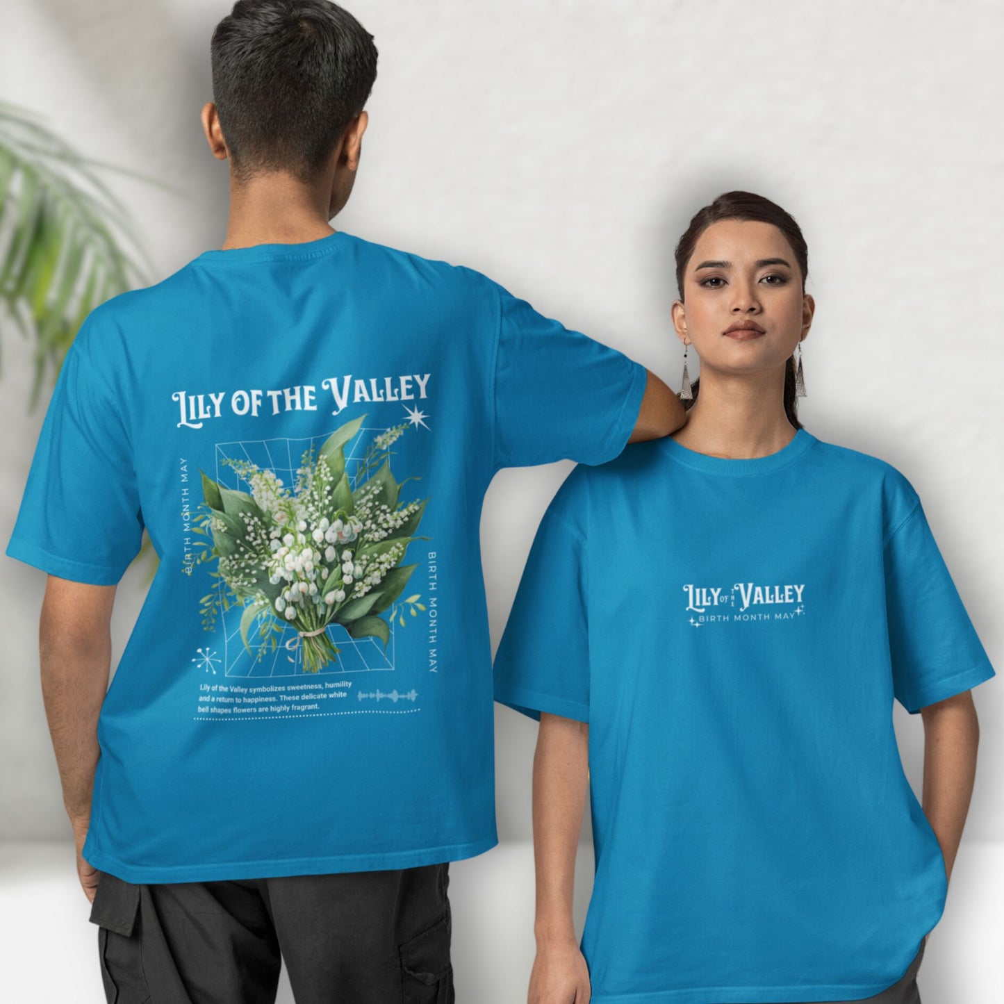 Lily of the Valley, birth month may flower T-shirt
