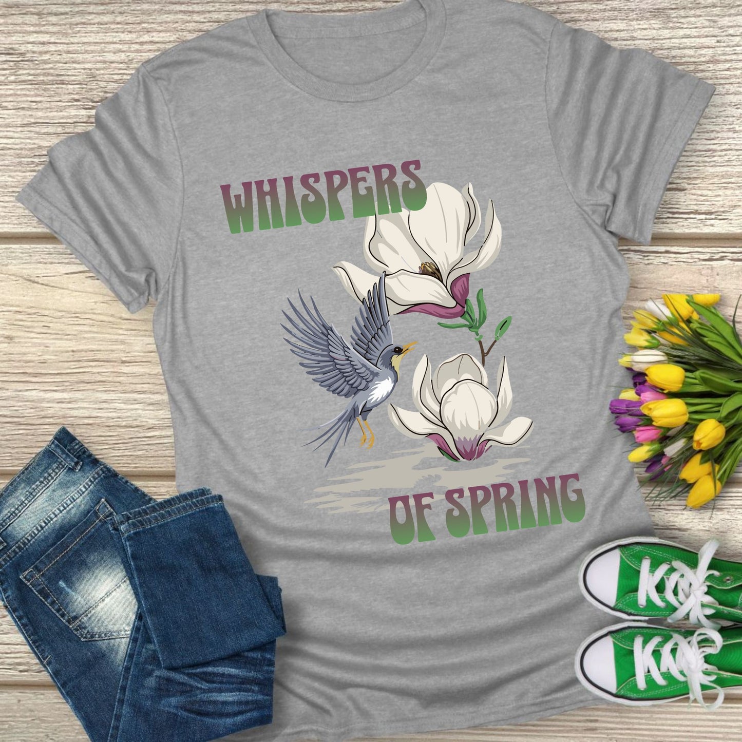 Whispers of spring t-shirt.