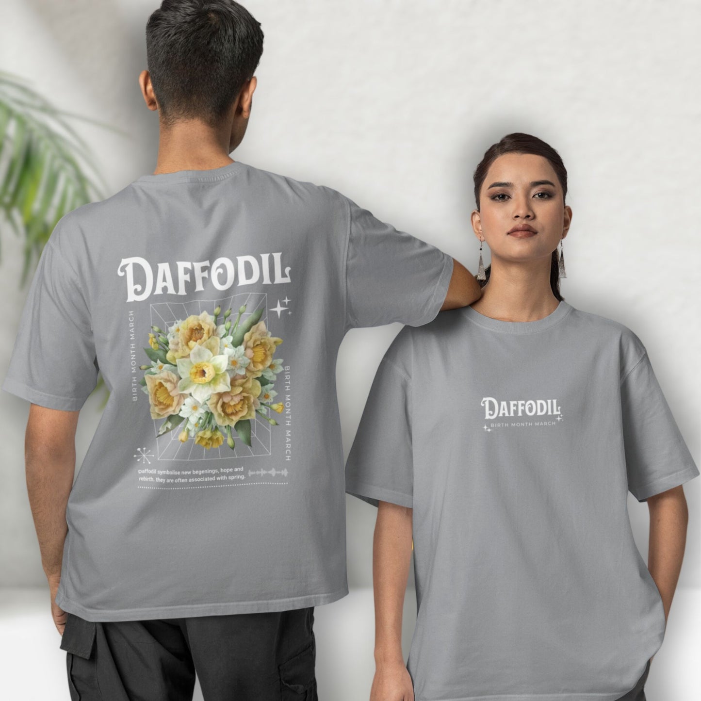 Daffodil, birth month march flower T-shirt