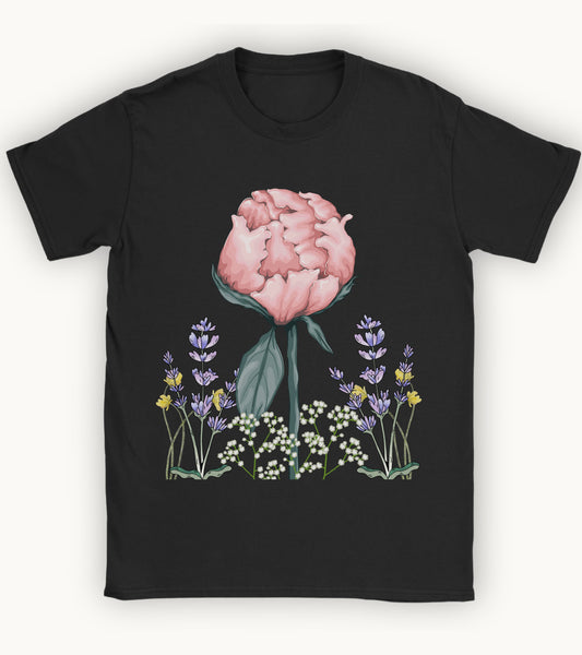 Peony Whisper T-shirt